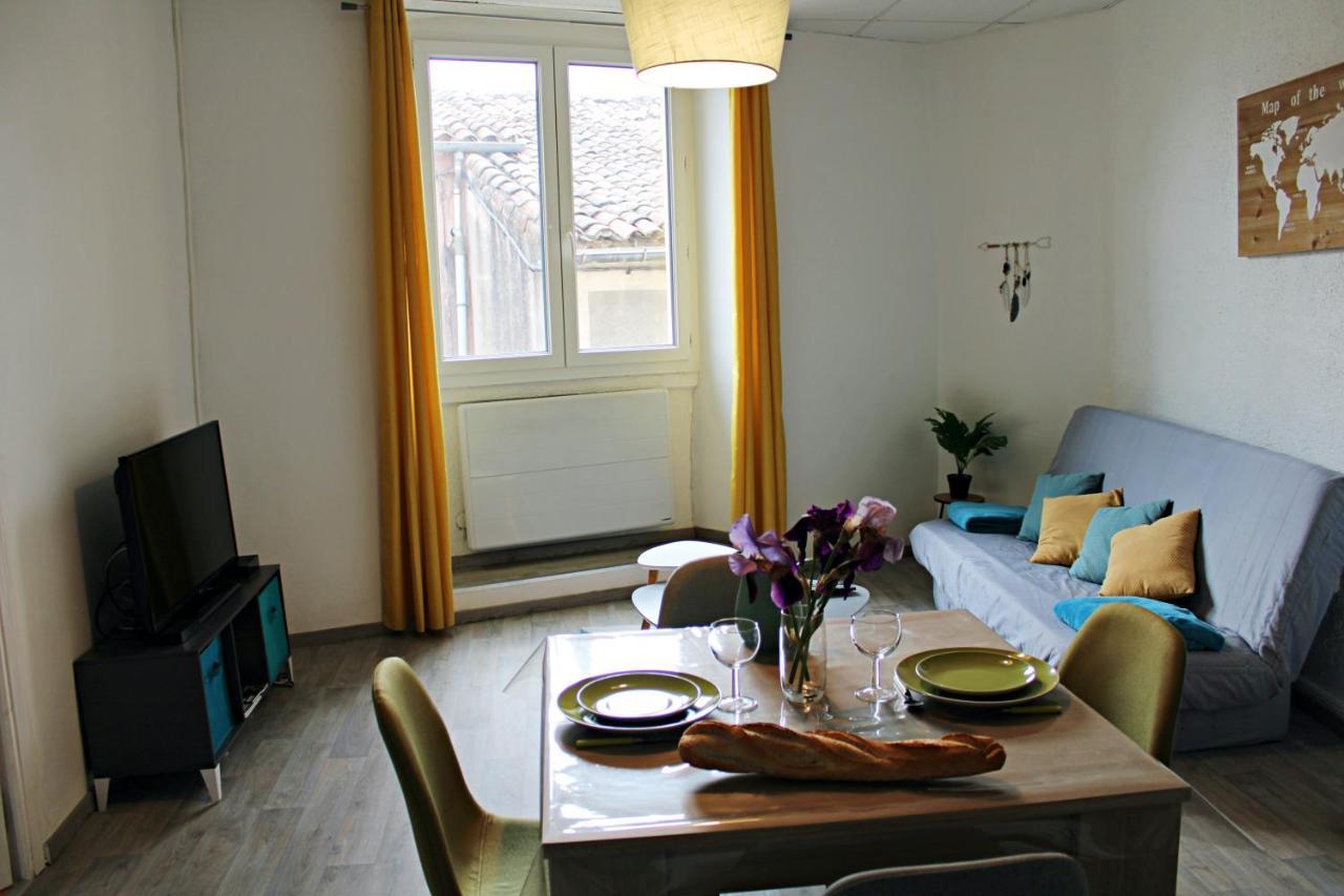 Appartement Le Mimosa - Apparts Cosy Villeneuve-de-Berg Exterior photo
